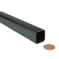 OEM top quality high precision best price carbon fiber square tube 30*30*28*800mm